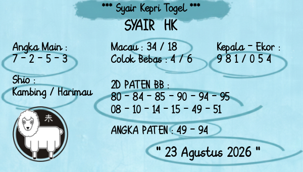 Prediksi HK