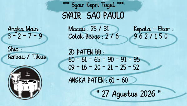 Prediksi Sao Paulo