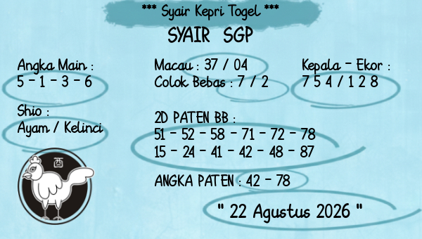 Prediksi SGP