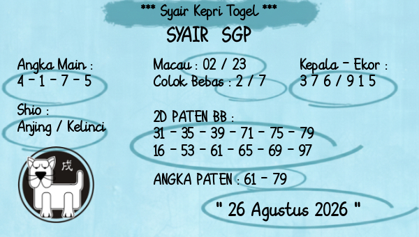 Prediksi SGP