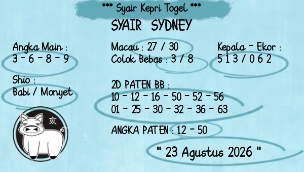 Prediksi Sydney