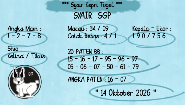 Prediksi SGP